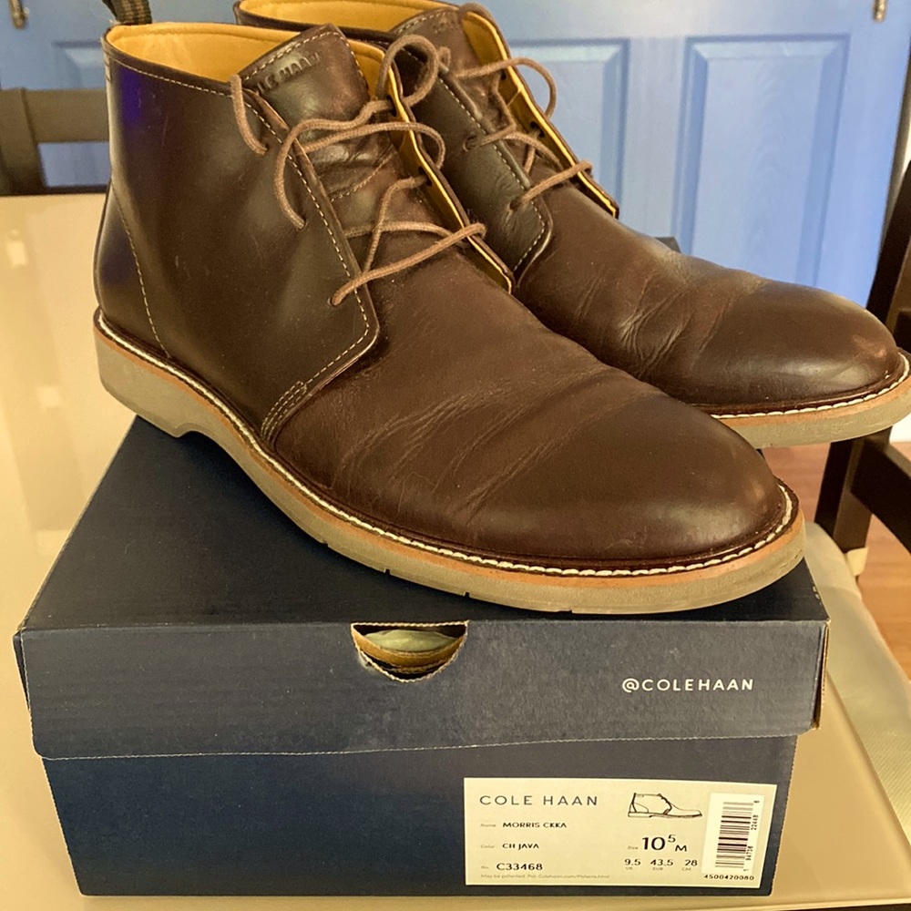 Cole Haan Morris Chukka  Chocolate Java size 10.5.